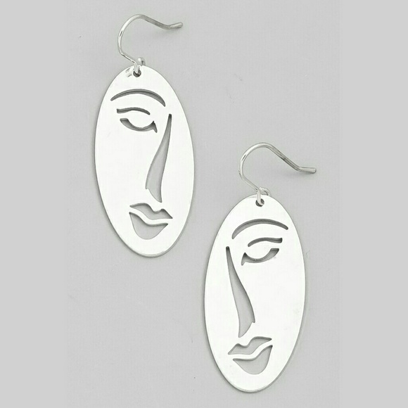 NEW! Funny Face Earrings - Picture 1 of 2